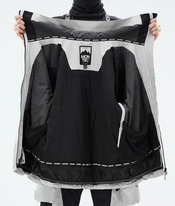 Oracle Herren-Skijacke – Hellgrau